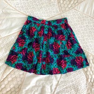 Nordstrom Floral Skirt